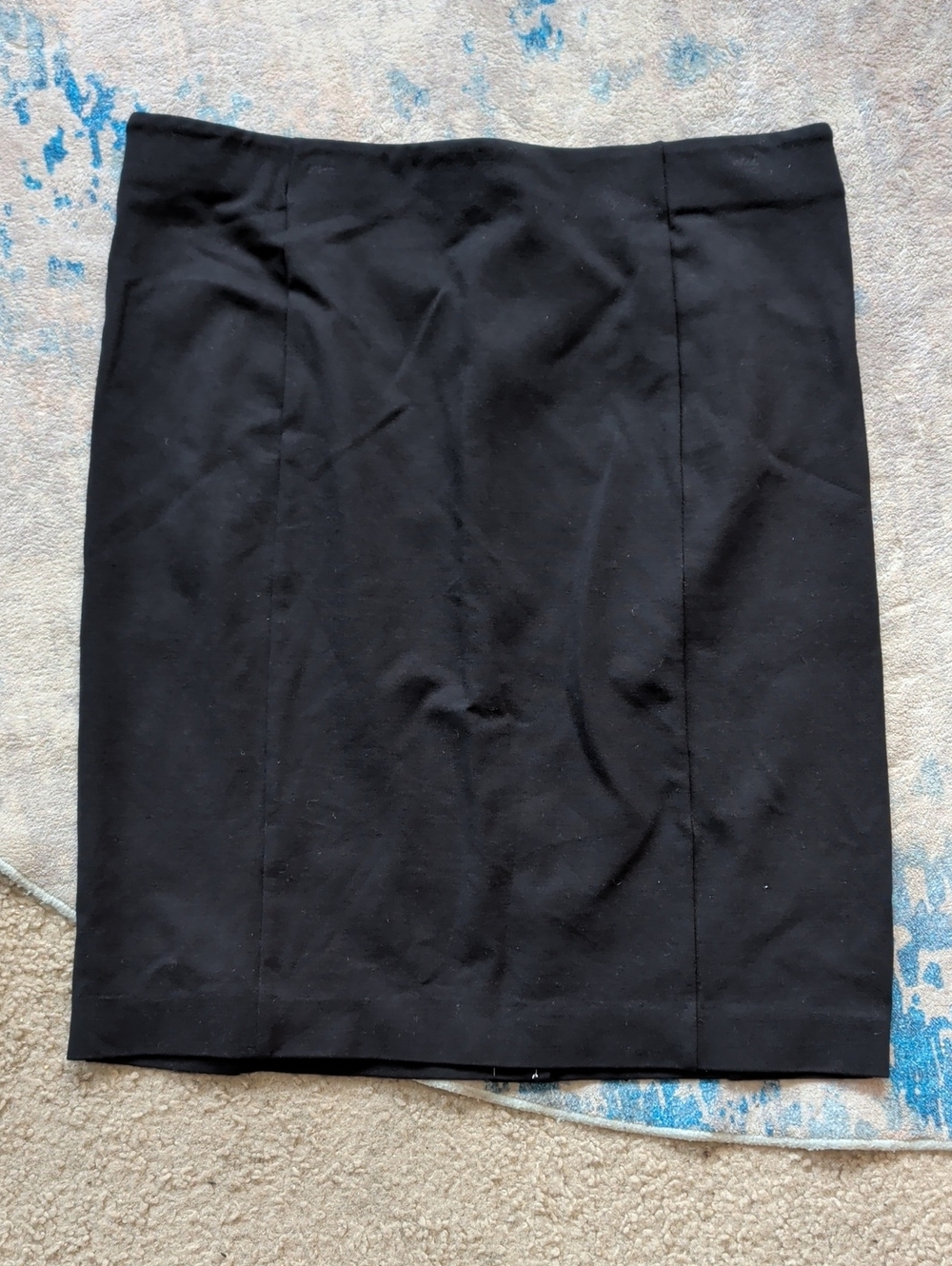 NWOT Ann Taylor Tailored Stretch Black Pencil Skirt Women 12 Petite